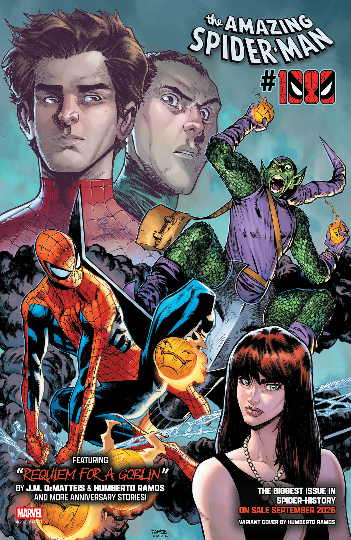 AMAZING SPIDER-MAN #1000 - HUMBERTO RAMOS VARIANT