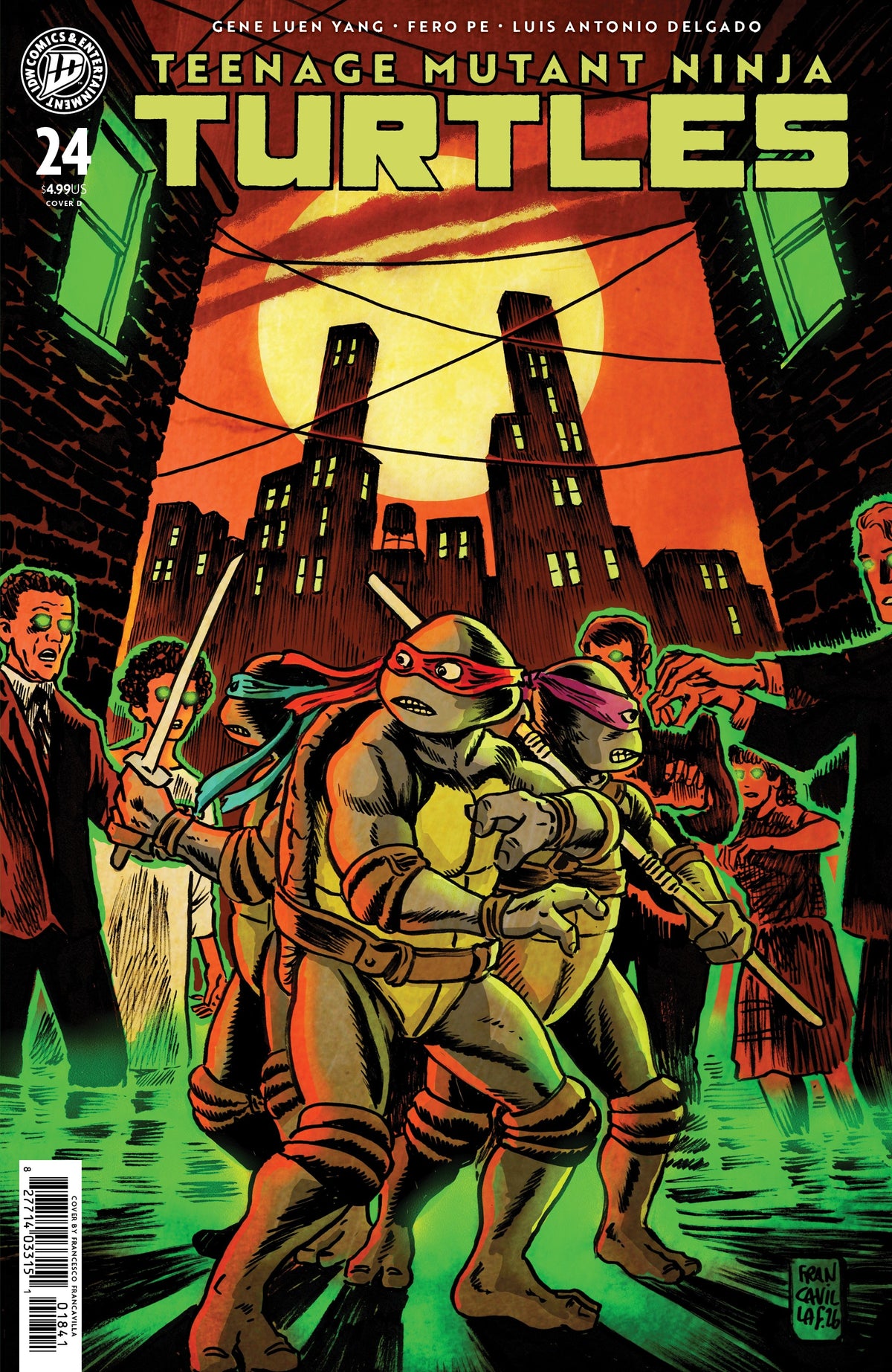 Teenage Mutant Ninja Turtles #24 (Pre-Order)