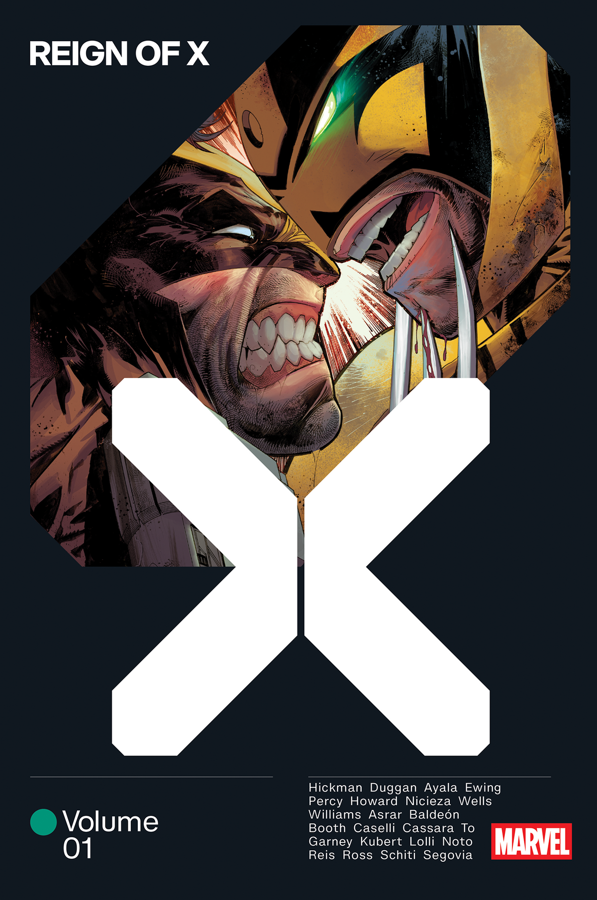 X-Men: Age Of Krakoa - Reign Of X Omnibus Vol. 1 Adam Kubert Cover (Pre-Order)