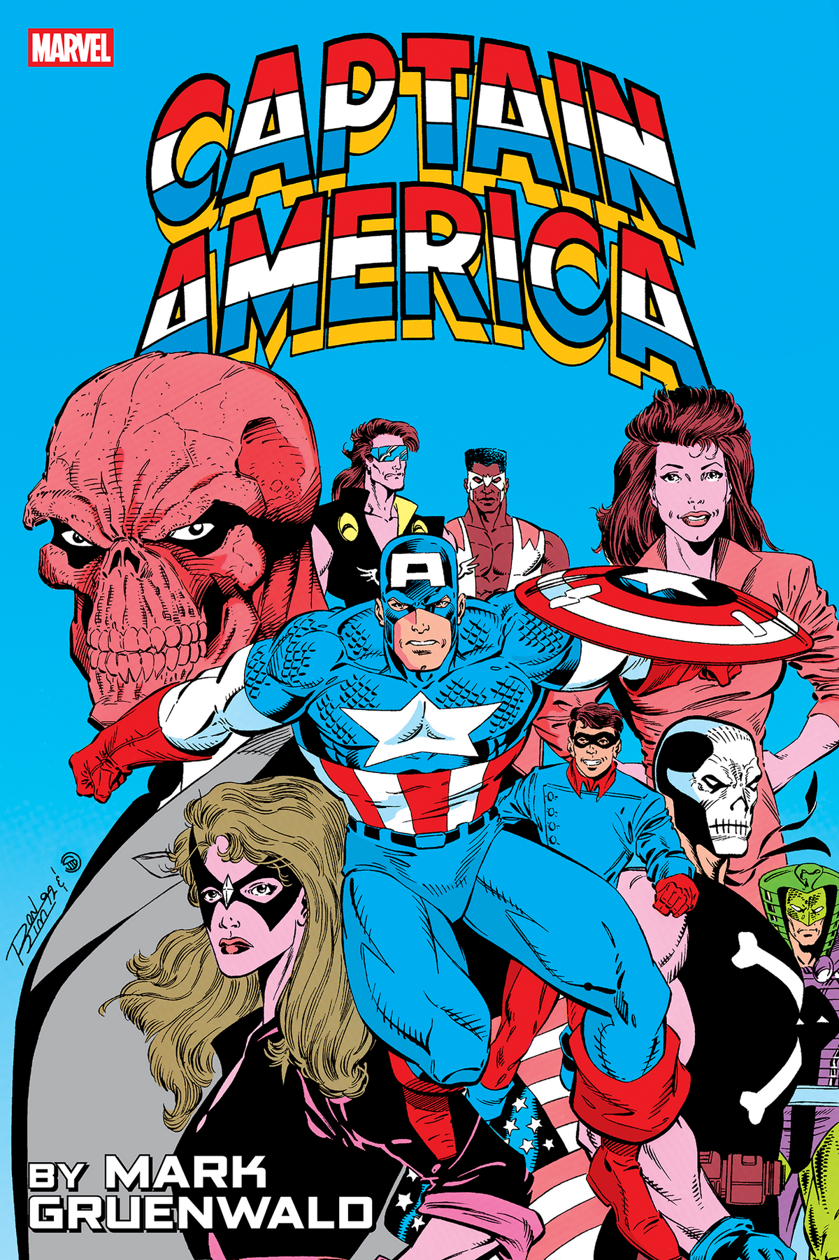 Captain America By Mark Gruenwald Omnibus Vol. 3 Ron Lim Cover