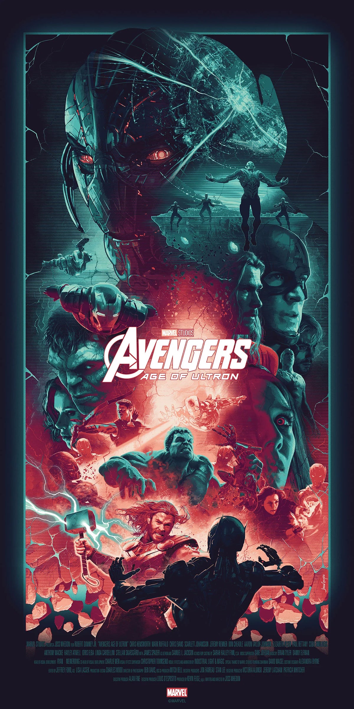 John Guydo "Avengers Infinity Saga" Set (Timed Edition)