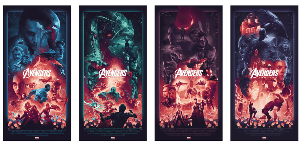 John Guydo "Avengers Infinity Saga" Set (Timed Edition)