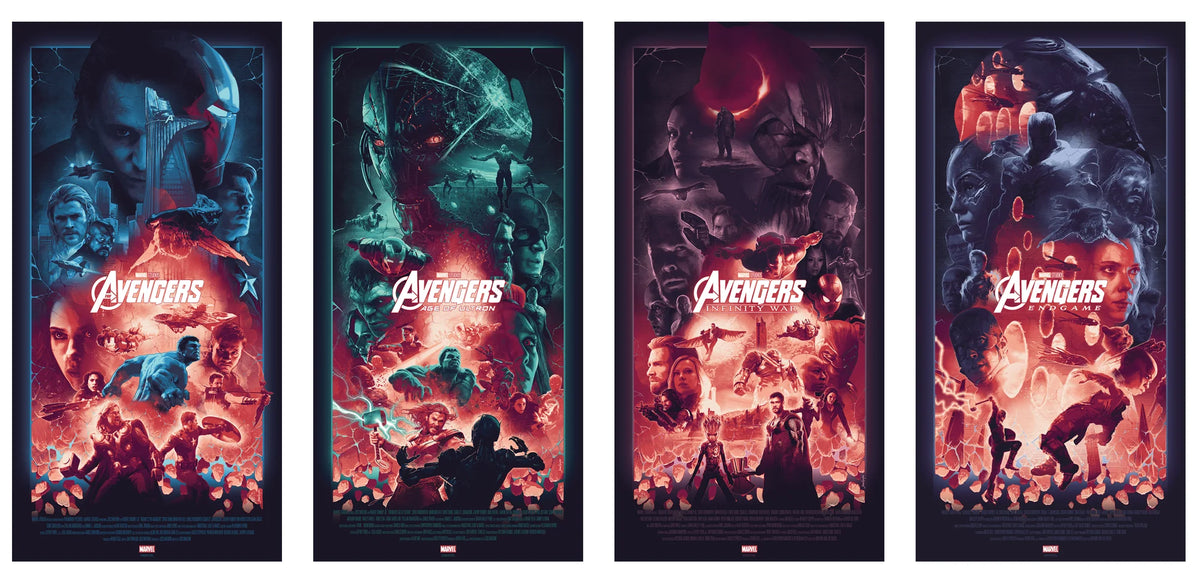 John Guydo "Avengers Infinity Saga" Set (Timed Edition)