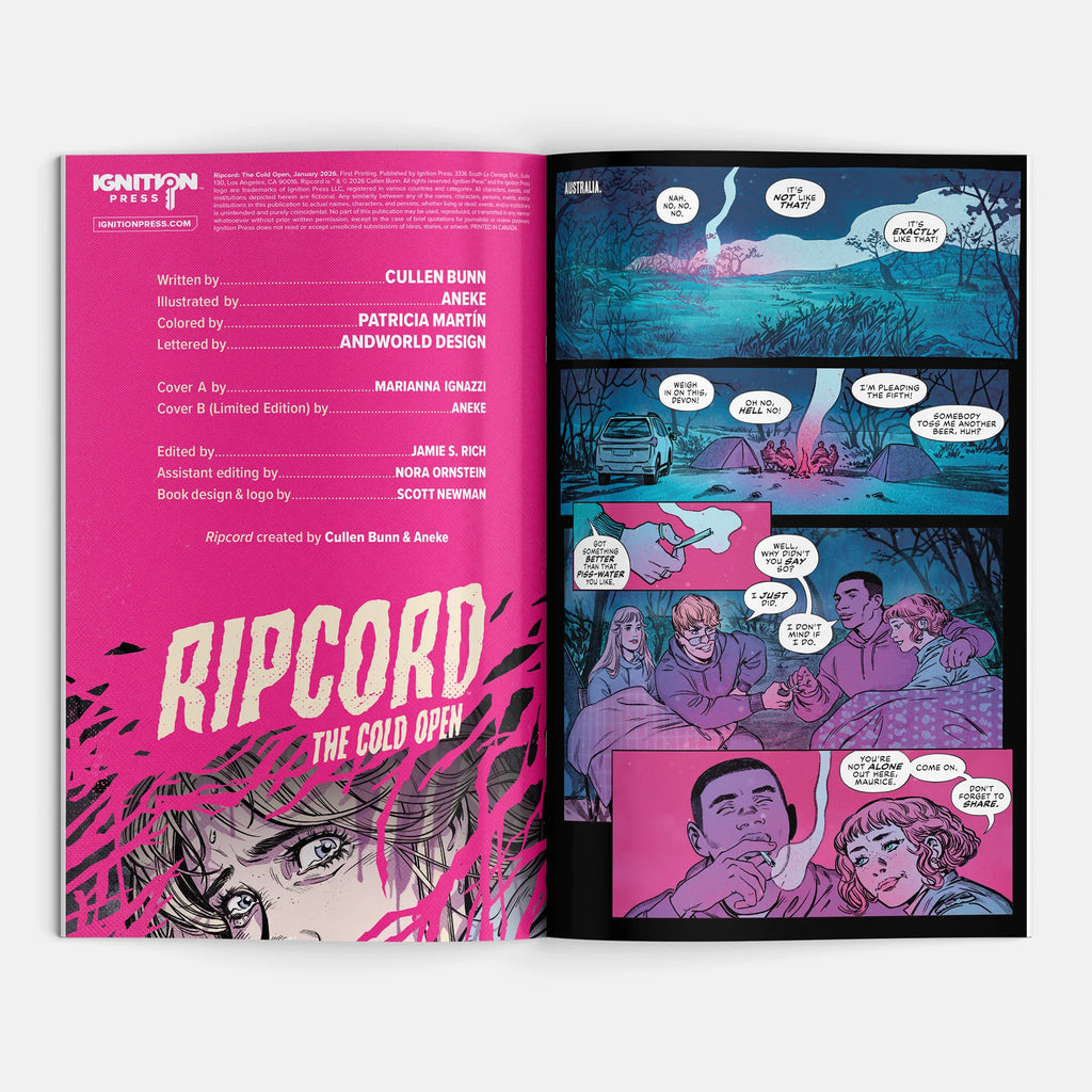 Ripcord: The Cold Open - Cvr B Aneke