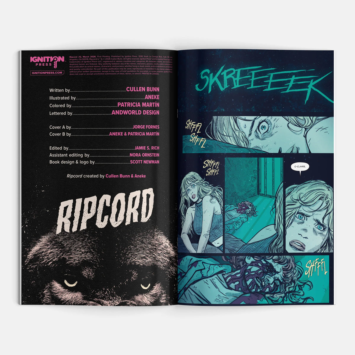 Ripcord #2 - Cvr A Jorge Fornes