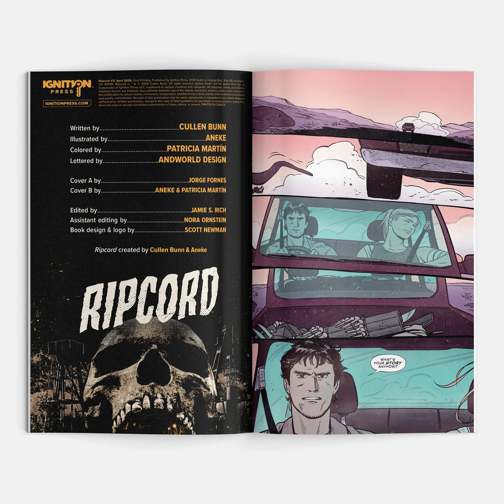 Ripcord #3 - Cvr A Jorge Fornes