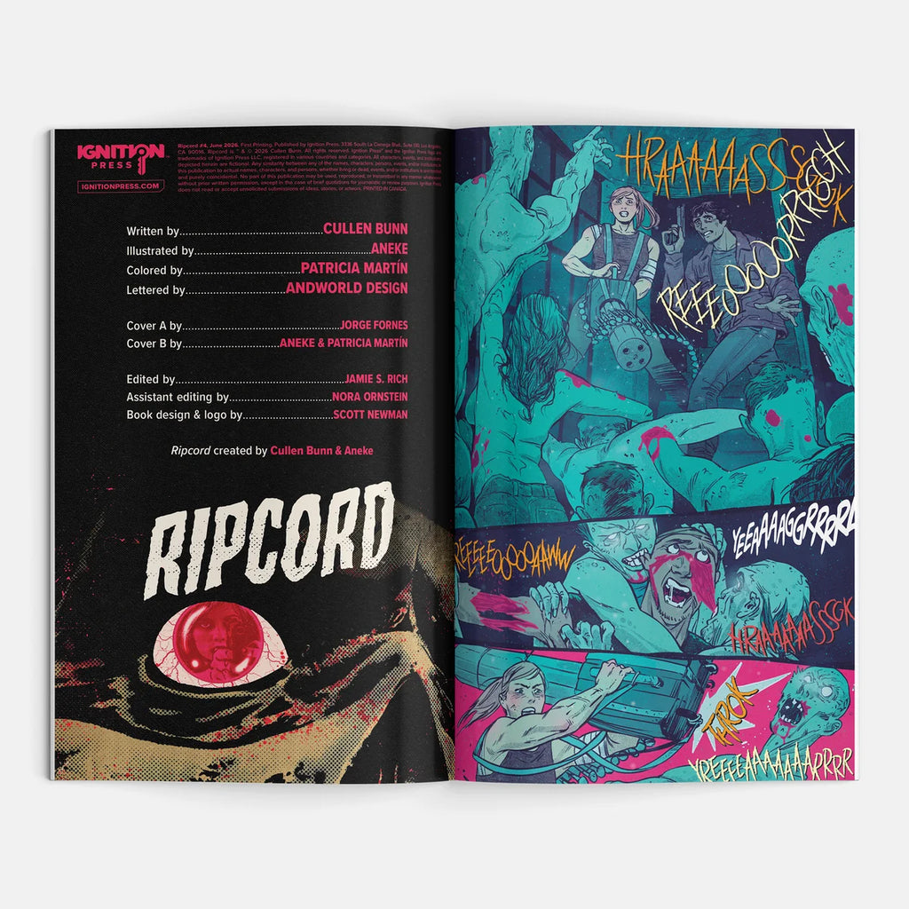 Ripcord #4 - Cvr A Jorge Fornes