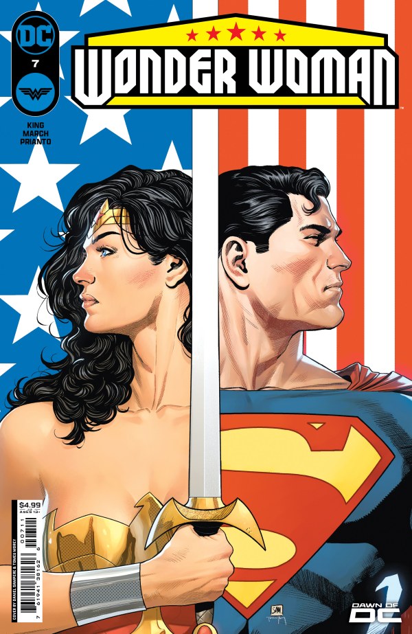 Wonder Woman #7 - Cover B Julian Totino Tedesco Variant
