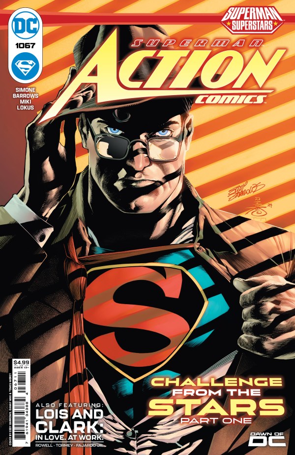 Action Comics #1067 - Cover D Eddy Barrows Foil Virgin Variant