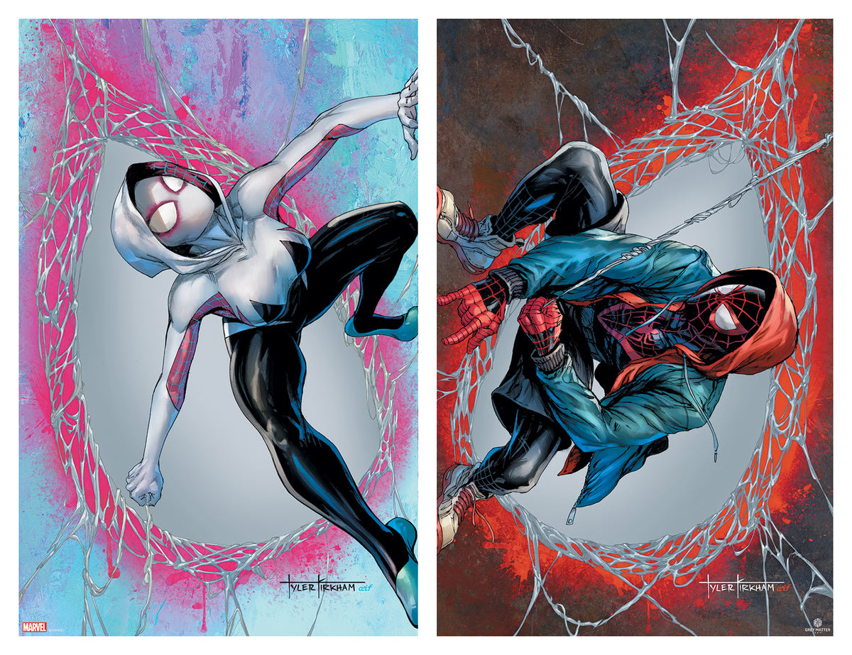 Tyler Kirkham "Spider-Gwen & Miles Morales" (Connected Variant Edition)